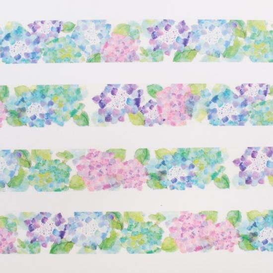 マスキングテープ あじさい Paper Message オンラインショップ