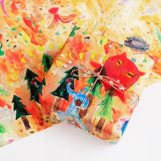 包装紙「ユーマ」 - Papermessaage