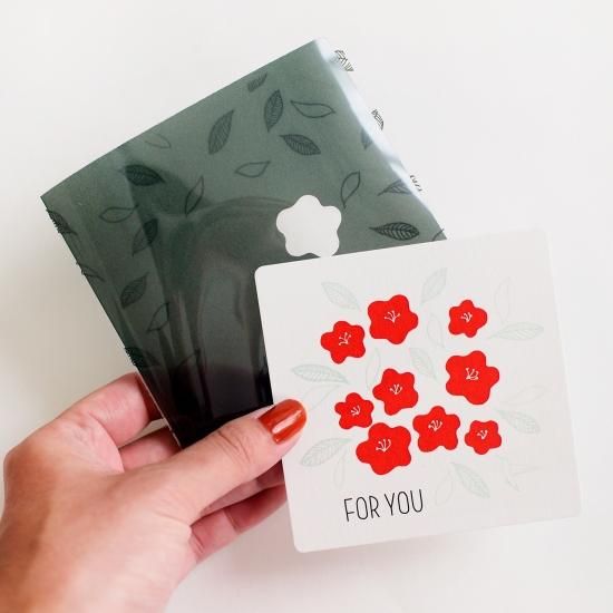 透けるカードセット - Papermessaage