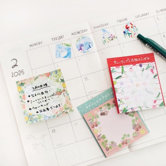 スクエアふせん「まねき猫」 - Papermessaage