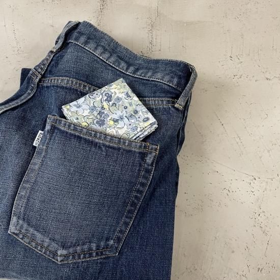 小物 R&D.M.Co- CHARLIE BELL R&D.M.Co- CHARLIE BELL LINEN HANDKERCHIEF - ＋ING MARKET