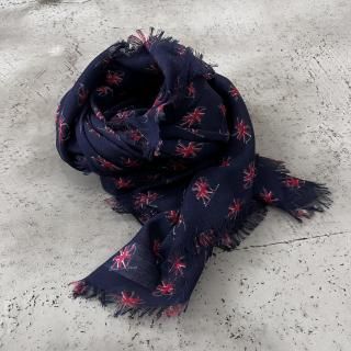 R&D.M.Co- UNICON FLAG GAUZE SHAWL