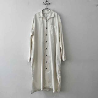HTS <br> ONE-UP LONG SHIRT / Mineral White