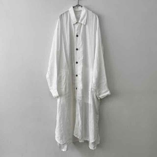 HTS <br> WORK BUTTON SHIRT COAT / White<img class='new_mark_img2' src='https://img.shop-pro.jp/img/new/icons64.gif' style='border:none;display:inline;margin:0px;padding:0px;width:auto;' />