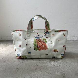 R&D.M.Co-<br> HERITAGE TOTE BAG(S) / English White<img class='new_mark_img2' src='https://img.shop-pro.jp/img/new/icons64.gif' style='border:none;display:inline;margin:0px;padding:0px;width:auto;' />