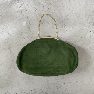 R&D.M.Co-<br> HERITAGE SUEDE METAL CLASP BAG / Lincoln Green<img class='new_mark_img2' src='https://img.shop-pro.jp/img/new/icons64.gif' style='border:none;display:inline;margin:0px;padding:0px;width:auto;' />