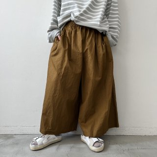 R&D.M.Co-<br> GARMENT DYE  WIDE GATHER PANTS / Brown<img class='new_mark_img2' src='https://img.shop-pro.jp/img/new/icons64.gif' style='border:none;display:inline;margin:0px;padding:0px;width:auto;' />