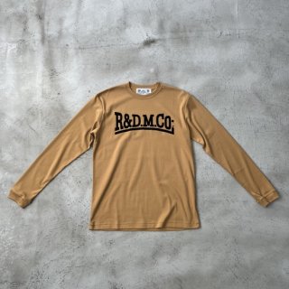R&D.M.Co- LONG SLEEVE SH / Brown<img class='new_mark_img2' src='https://img.shop-pro.jp/img/new/icons64.gif' style='border:none;display:inline;margin:0px;padding:0px;width:auto;' />
