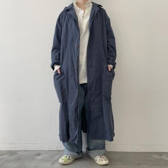 Chez VIDALENC Trench Coat / Dark Grey - +ING MARKET Chez VIDALENC Trench Coat / Dark Grey - +ING MARKET
