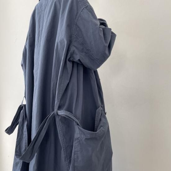 Chez VIDALENC Trench Coat / Dark Grey - +ING MARKET Chez VIDALENC Trench Coat / Dark Grey - +ING MARKET