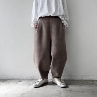 ALWEL<br>FLEECE PEG PANTS / MOCHA