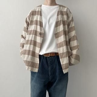 ts(s) Reversible Cardigan Shirt / Brown<img class='new_mark_img2' src='https://img.shop-pro.jp/img/new/icons64.gif' style='border:none;display:inline;margin:0px;padding:0px;width:auto;' />