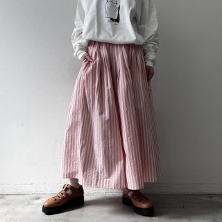 apuntob<br>Skirt Striped Cotton / Pink
