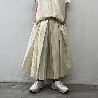 apuntob<br>Skirt Vichy Light  Cotton / Natural<img class='new_mark_img2' src='https://img.shop-pro.jp/img/new/icons64.gif' style='border:none;display:inline;margin:0px;padding:0px;width:auto;' />