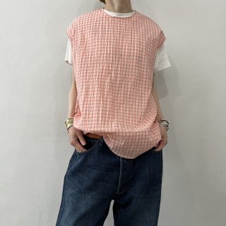 apuntob<br> Top Vichy Light Cotton / Pink<img class='new_mark_img2' src='https://img.shop-pro.jp/img/new/icons64.gif' style='border:none;display:inline;margin:0px;padding:0px;width:auto;' />