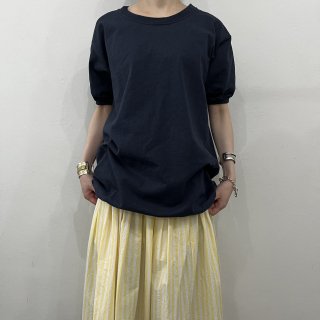 GOODWEAR<br>CREW NECK S/SL TEE CUFF AND HEM RIB / Navy<img class='new_mark_img2' src='https://img.shop-pro.jp/img/new/icons64.gif' style='border:none;display:inline;margin:0px;padding:0px;width:auto;' />