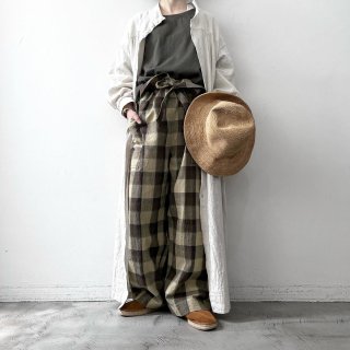 TOUJOURS Work Smock Coat / Natural