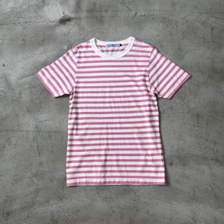 R&D.M.Co-  GAUZE BORDER   H/T SHIRT / Pink<img class='new_mark_img2' src='https://img.shop-pro.jp/img/new/icons64.gif' style='border:none;display:inline;margin:0px;padding:0px;width:auto;' />