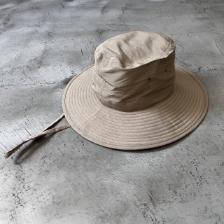 R&D.M.Co- LINEN TAFFETA ADVANTURE HAT 