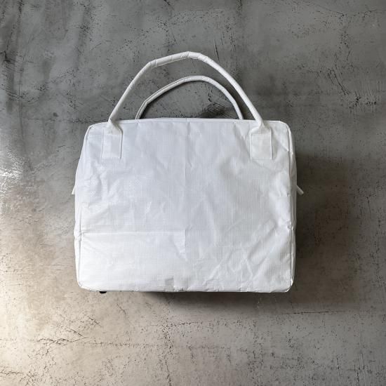 R&D.M.Co- glossary boston bag (black/white) | n