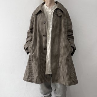 TOUJOURS<br>  Soutien Collar Half Field Coat / Gun Club Plaid<img class='new_mark_img2' src='https://img.shop-pro.jp/img/new/icons64.gif' style='border:none;display:inline;margin:0px;padding:0px;width:auto;' />