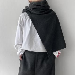 ALWEL<br>FLEECE HIGH NECK GAITER / C.GREY