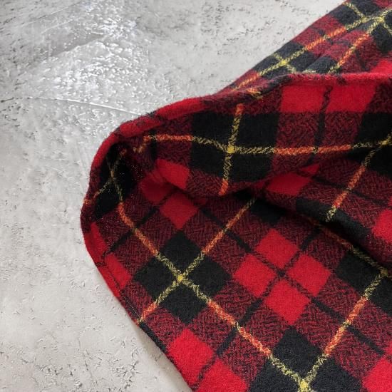 R&D.M.Co- WOOL TARTAN CHECK STRING SKIRT - +ING MARKET R&D.M.Co- WOOL TARTAN CHECK STRING SKIRT - +ING MARKET