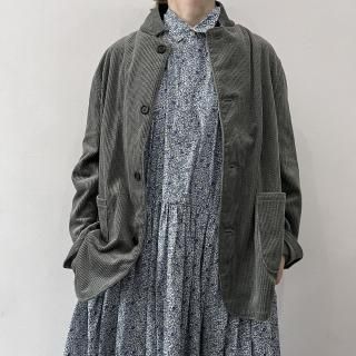 R&D.M.Co-<br>9W CORDUROY COVERALLS / Gray