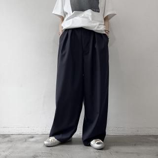 TOUJOURS<br> 2 In-Pleat Baggy Pants <img class='new_mark_img2' src='https://img.shop-pro.jp/img/new/icons64.gif' style='border:none;display:inline;margin:0px;padding:0px;width:auto;' />