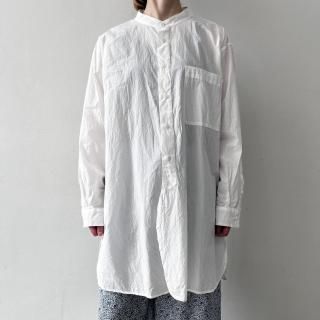 TOUJOURS <br>Classic Band Collar Shirt<img class='new_mark_img2' src='https://img.shop-pro.jp/img/new/icons64.gif' style='border:none;display:inline;margin:0px;padding:0px;width:auto;' />