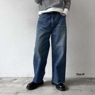 R&D.M.Co- <br> CUT OFF BUGGY DENIM PANTS (VINTAGE LIKEˡ
