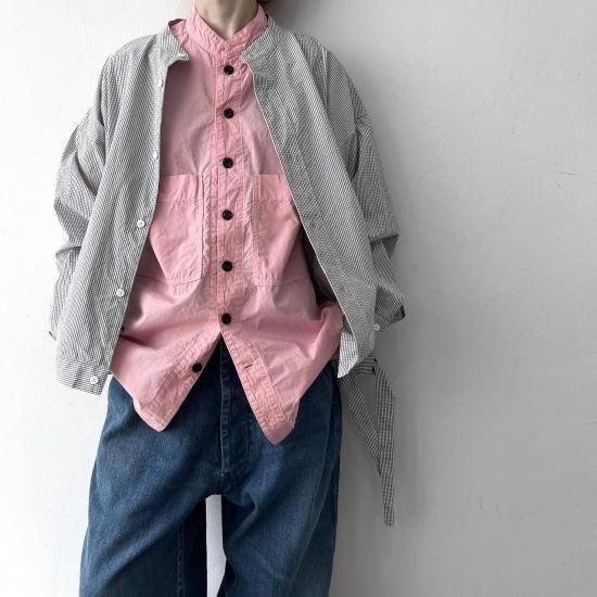 トップス OUTIL CHEMISIER UNIEUX outil CHEMISIER UNIEUX / Pink - ＋ING MARKET