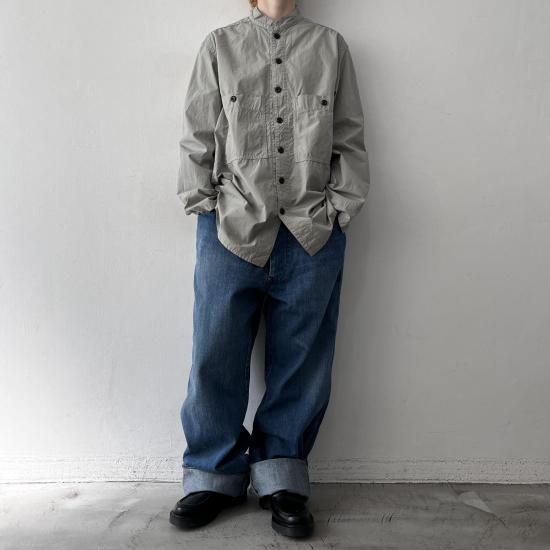 トップス OUTIL CHEMISIER UNIEUX OUTIL Chemisier Unieux [CHARCOAL] - Fresh Service NECESSARY