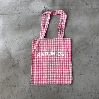 R&D.M.Co- <br>  LINEN GINGHAM CHECK TOTE BAG<img class='new_mark_img2' src='https://img.shop-pro.jp/img/new/icons64.gif' style='border:none;display:inline;margin:0px;padding:0px;width:auto;' />