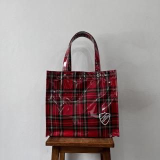 YARMO THE UNIFORM  Marton Mills Tartan Tote /  Royal Stewart 