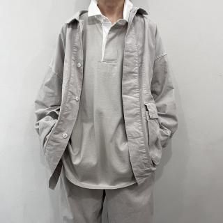 TOUJOURS  Coverall Jacket / Smoke Gray<img class='new_mark_img2' src='https://img.shop-pro.jp/img/new/icons64.gif' style='border:none;display:inline;margin:0px;padding:0px;width:auto;' />