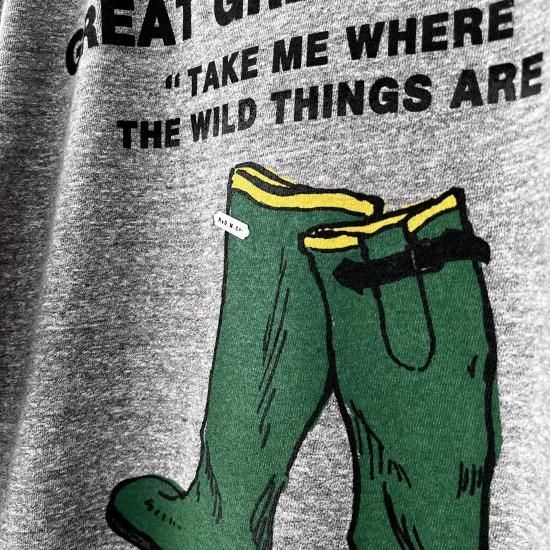 R&D.M.Co-☆今期新品MEN'S GREEN BOOT L/T SHIRT R&D.M.Co-/OLDMAN'S TAILOR オールドマンズテーラー MEN'S GREEN