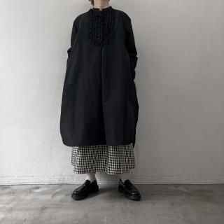 R&D.M.Co- <br> COTTON POLYESTER TAFFETA CHEST FRILL DRESS