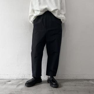 R&D.M.Co- <br> COTTON POLYESTER TAFFETA SARROUEL TAPERED PANTS
