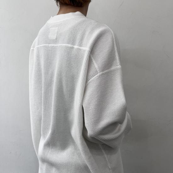 TOUJOURS Loose Fit Undershirt/ White - ＋ING MARKET