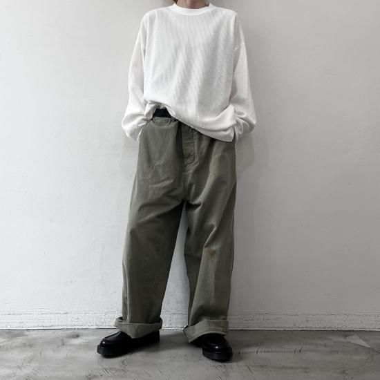TOUJOURS Loose Fit Undershirt/ White - ＋ING MARKET