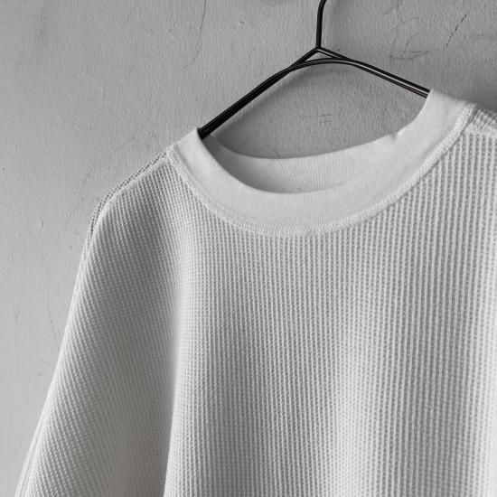 TOUJOURS Loose Fit Undershirt/ White - ＋ING MARKET