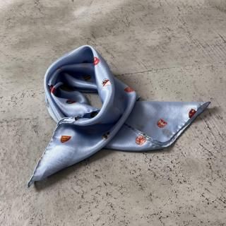 R&D.M.Co-<br>  COAT OF ARMS SILK SCARF / Sax<img class='new_mark_img2' src='https://img.shop-pro.jp/img/new/icons64.gif' style='border:none;display:inline;margin:0px;padding:0px;width:auto;' />