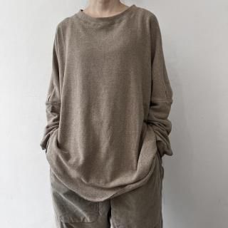 ALBUM DI FAMIGLIA<br> BIG BIG JUMPER JP / MARRON GLACE<img class='new_mark_img2' src='https://img.shop-pro.jp/img/new/icons64.gif' style='border:none;display:inline;margin:0px;padding:0px;width:auto;' />