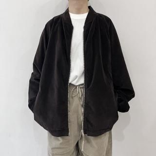ALBUM DI FAMIGLIA<br>BOMBER JACKET V / CHOCOLATE<img class='new_mark_img2' src='https://img.shop-pro.jp/img/new/icons64.gif' style='border:none;display:inline;margin:0px;padding:0px;width:auto;' />