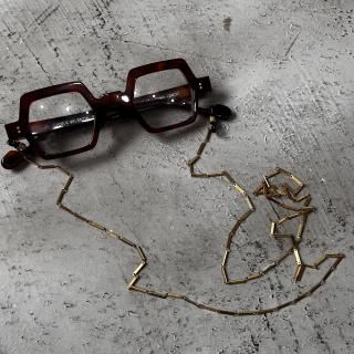 Vase <br> BRASS SUNGLASS C