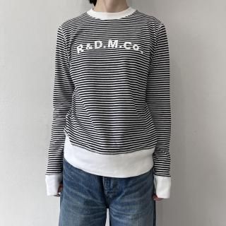 R&D.M.Co- <br> THIN BORDER SHIRT /Black<img class='new_mark_img2' src='https://img.shop-pro.jp/img/new/icons64.gif' style='border:none;display:inline;margin:0px;padding:0px;width:auto;' />