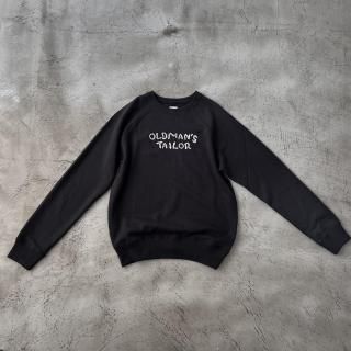 OLDMAN'S TAILOR <br> OMT EMBROIDERY SWEAT / CHARCOAL