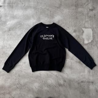 OLDMAN'S TAILOR <br> OMT EMBROIDERY SWEAT / BLACK<img class='new_mark_img2' src='https://img.shop-pro.jp/img/new/icons64.gif' style='border:none;display:inline;margin:0px;padding:0px;width:auto;' />