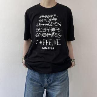 Short Farlys CoffeeShort Sleeve Tee / CAFFEINE NO.1